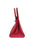 Birkin Tressage 30 in Rouge de Coeur Swift and Epsom, bottom view